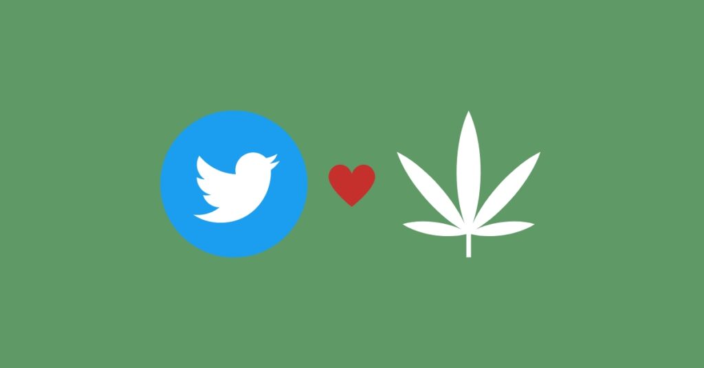 twitter erlaub werbung cannabis